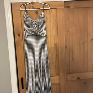 Maxi striped dress